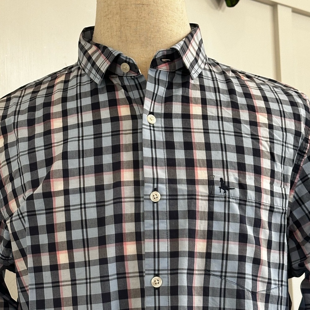 Jack Wills Plaid Button Down Shirt, EUC, XL